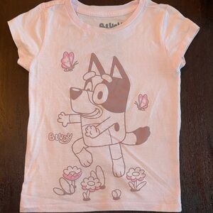 Bluey Light Pink Short Sleeve Tee